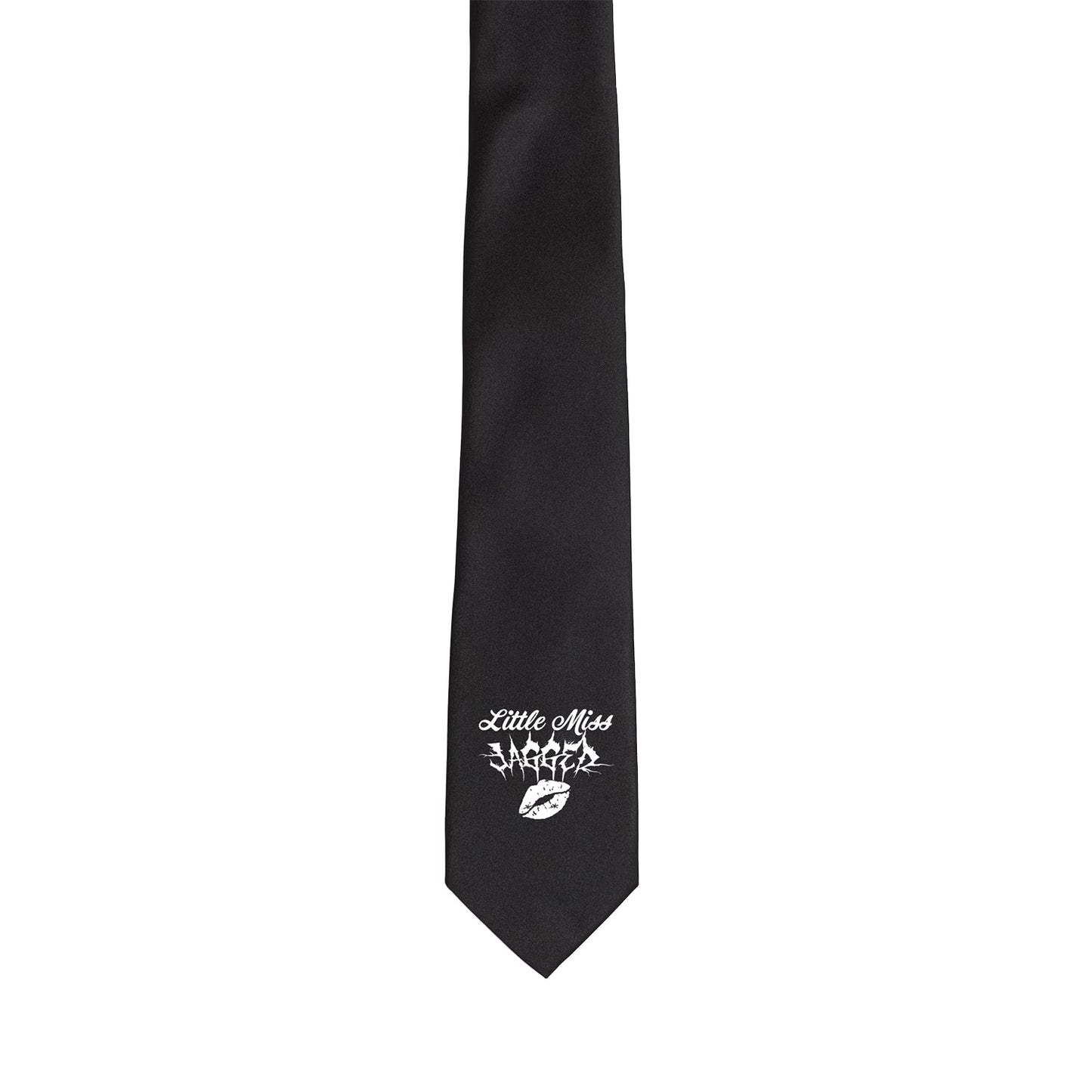 Little Miss Jagged Tie (Black)