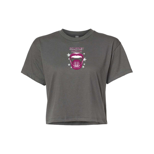 Courtney Hadwin Crop Top (Heather Grey)