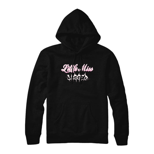 Little Miss Jagged Hoodie (Black)